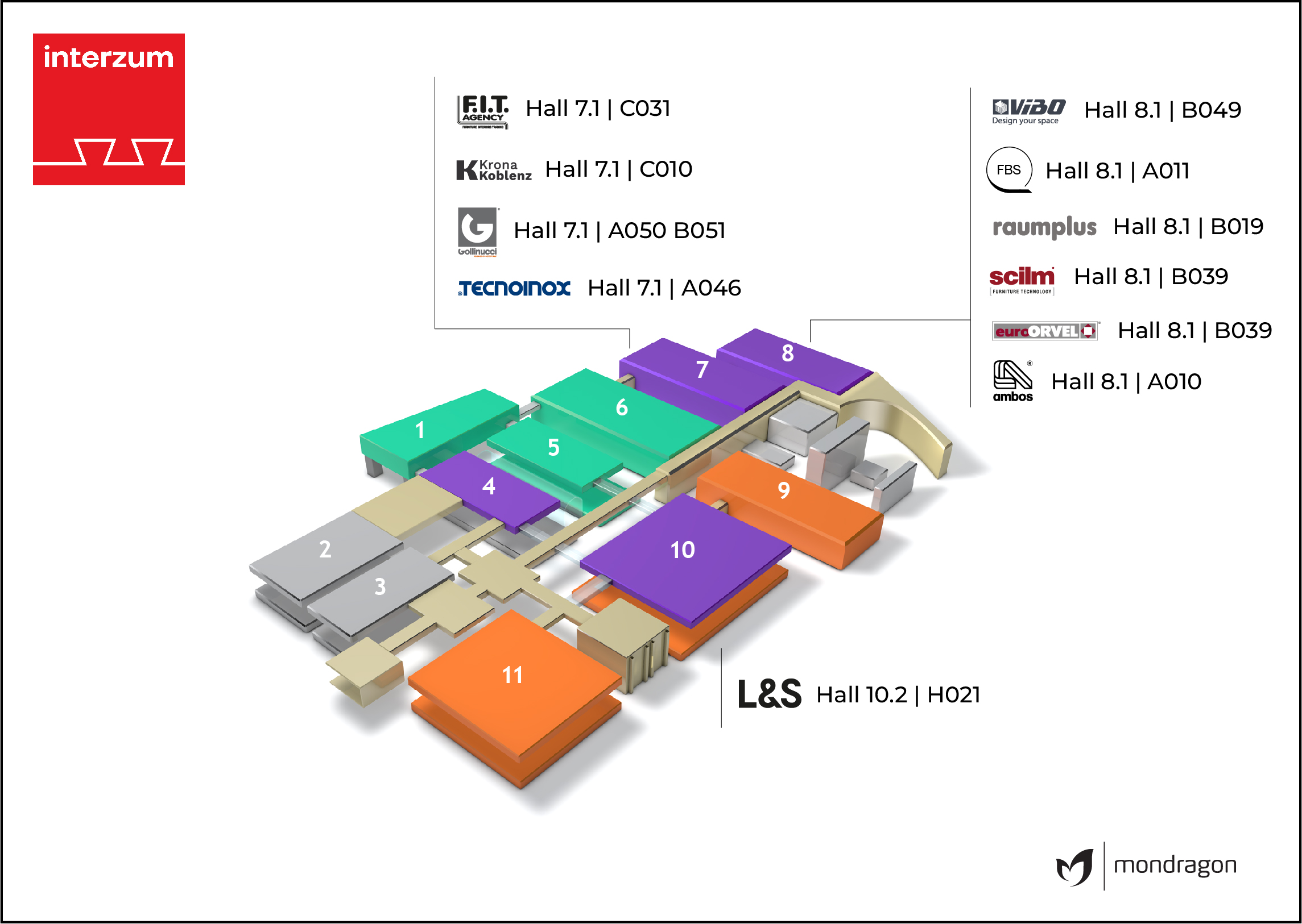 mapa_distribuidores_interzum_2025 Descubre INTERZUM 2025 con Mondragón